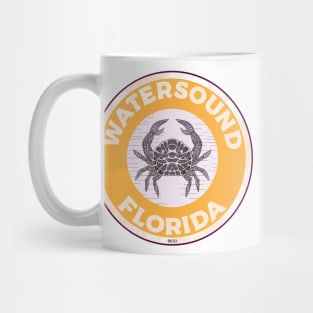 Watersound Florida Crab 30A 30 A Emerald Coast Walton County Mug